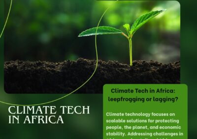 Climate Tech in Africa: Is it Leapfrogging or Lagging?